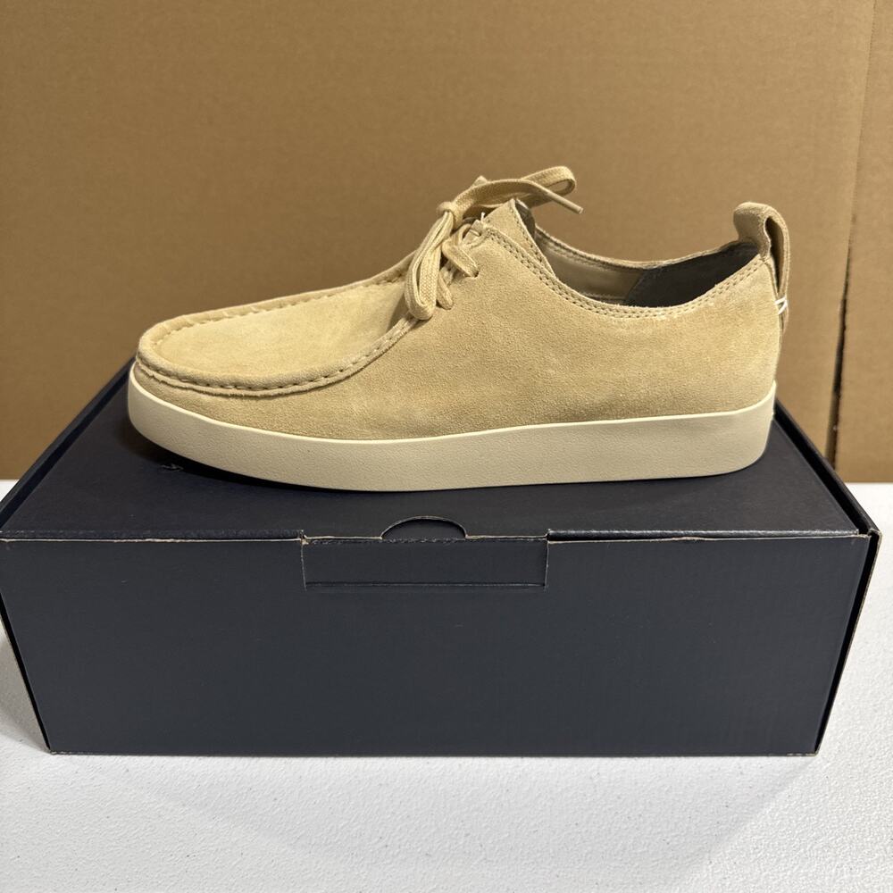 Everlane Desert Shoe Beige Suede Lace Shoes Low Top Loafers Mens 7.5 Casual